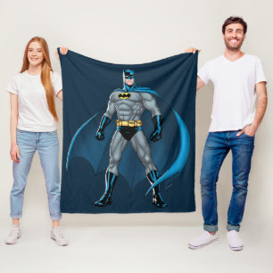 Batman Kicks Fleece Blanket