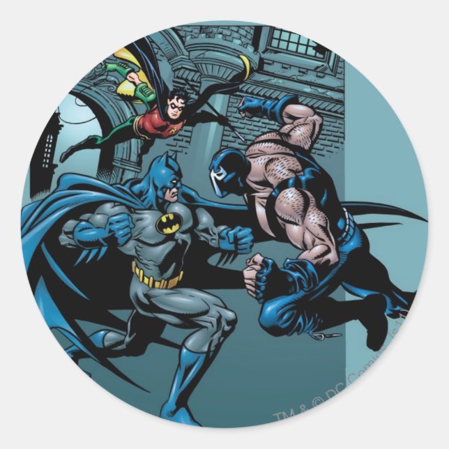 Batman Knight FX - 7 Classic Round Sticker (Front)