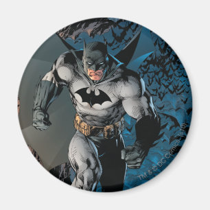 Batman Leaving Bat Cave Magnet