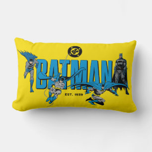 Batman Legends Forever Graphic Lumbar Pillow