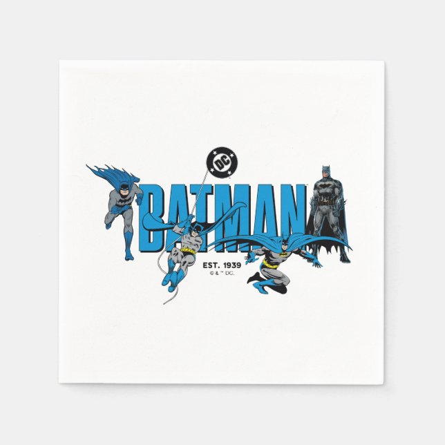 Batman Legends Forever Graphic Napkin (Front)