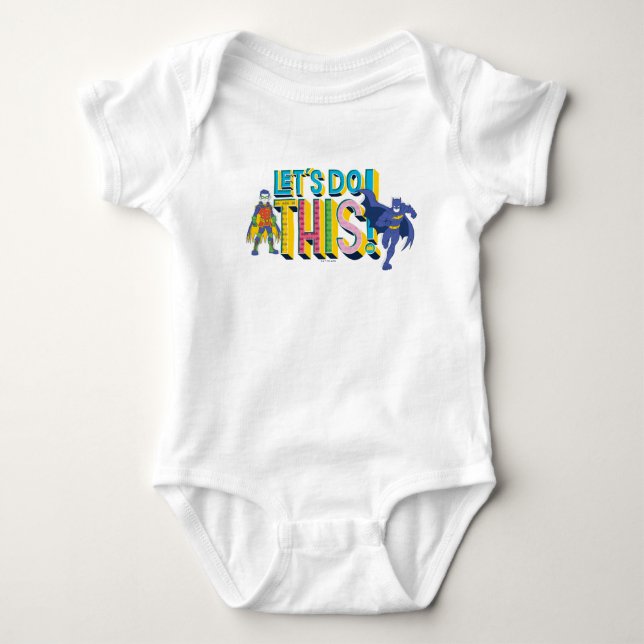 Batman | Let's Do This Baby Bodysuit (Front)