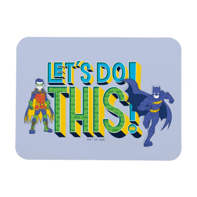 Batman | Let's Do This Magnet (Horizontal)