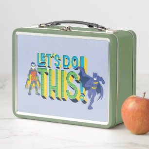 Batman   Let's Do This Metal Lunch Box