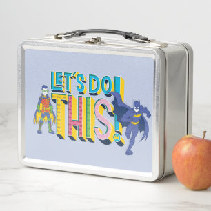 Batman   Let's Do This Metal Lunch Box