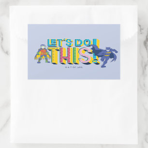 Batman   Let's Do This Sticker