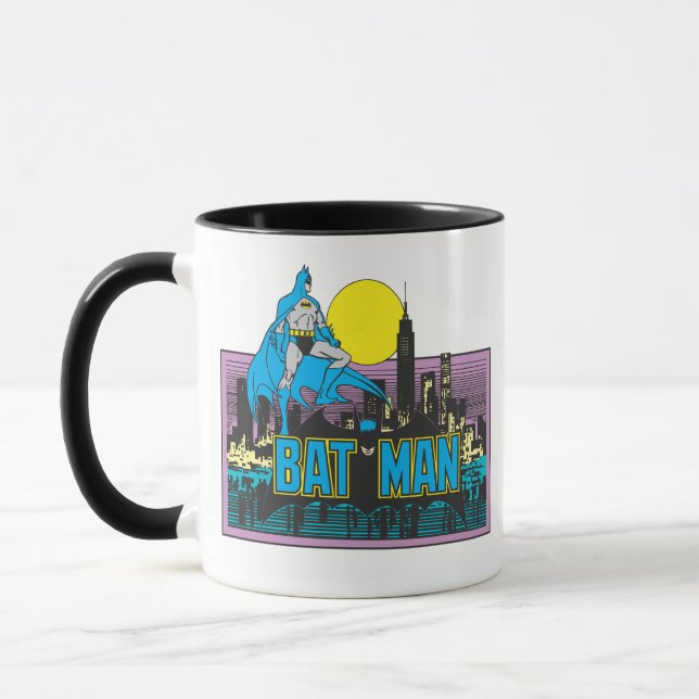Batman & Letters Mug (Left)