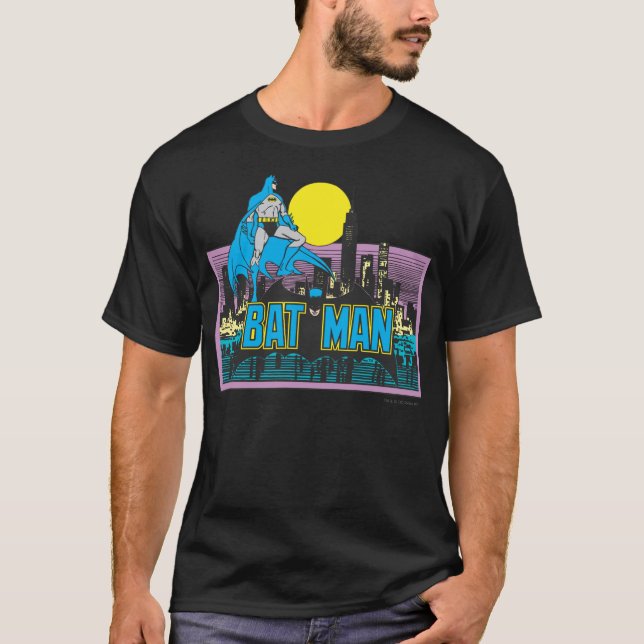 Batman & Letters T-Shirt (Front)