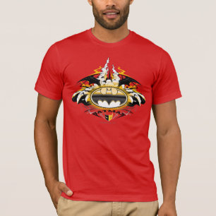 Batman Logo with Cars T-Shirt