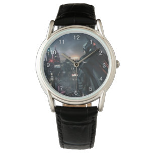 Batman Looking Over City Watch