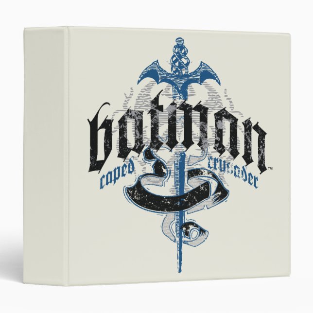 Batman | Name with Sword Logo Binder (Front/Spine)