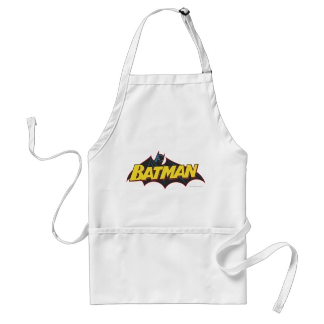 Batman | Old School Logo Standard Apron (Front)