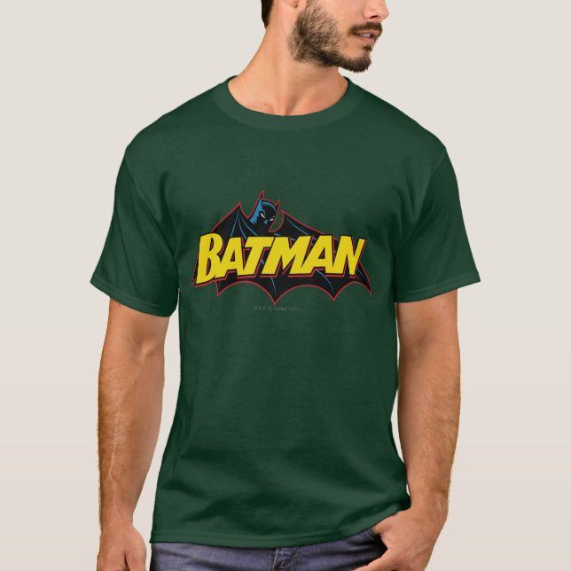 Batman | Old School Logo T-Shirt (Front)