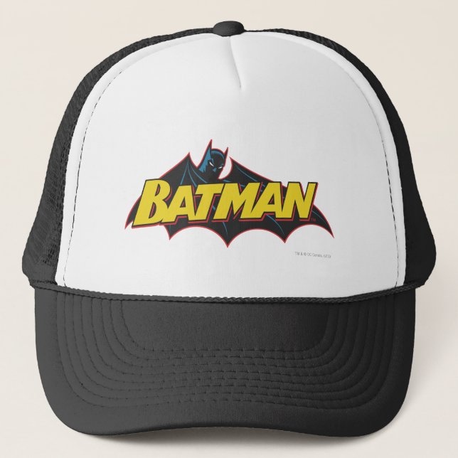 Batman | Old School Logo Trucker Hat (Front)