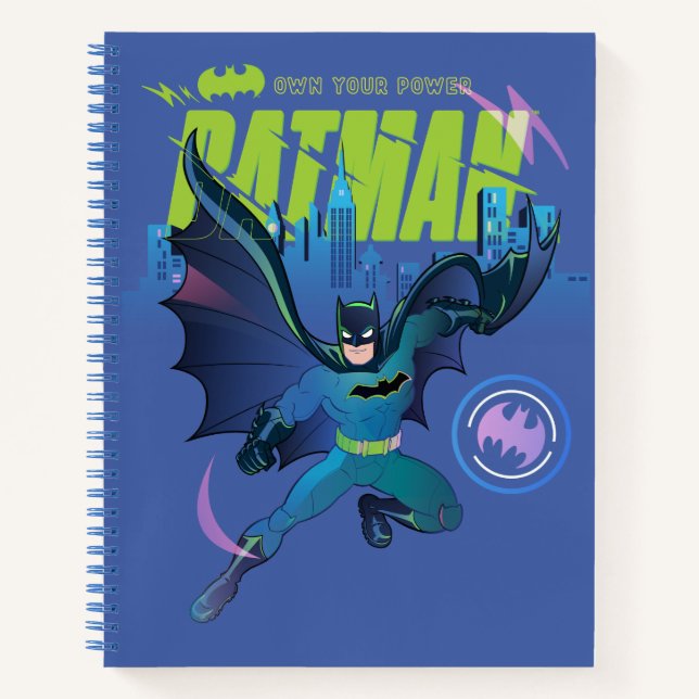 Batman "Own Your Power" City Graphic Notebook (Front)
