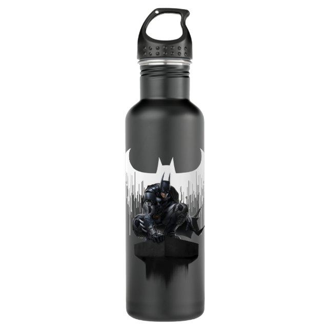 Batman Perched on a Pillar 710 Ml Water Bottle (Front)