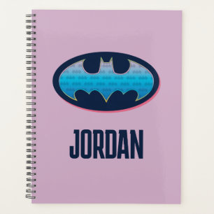 Batman   Pink & Blue Symbol Planner