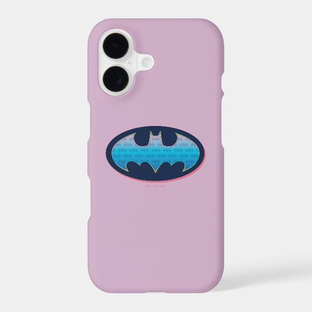 Batman | Pink & Blue Symbol Samsung Galaxy S21 Case (Back)