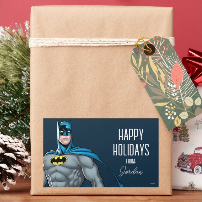 Batman Protector | Happy Holidays Sticker (Holiday)