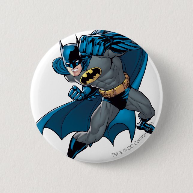 Batman Punch 2 Inch Round Button (Front)