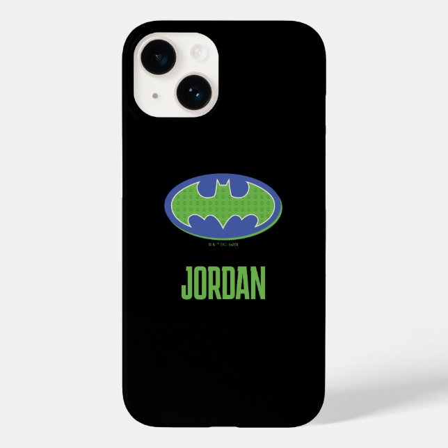 Batman | Purple & Green Symbol Case-Mate iPhone Case (Back)
