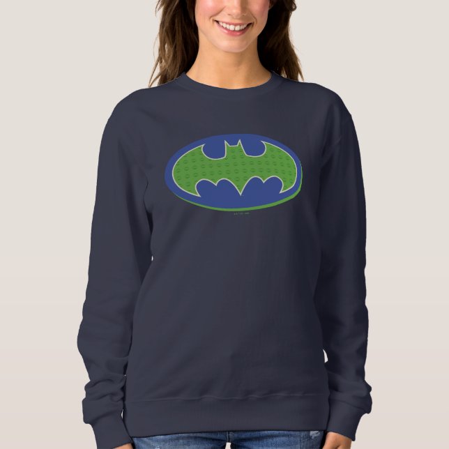 Batman | Purple & Green Symbol Sweatshirt (Front)