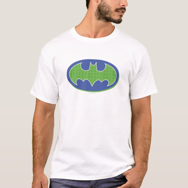 Batman | Purple & Green Symbol T-Shirt (Front)