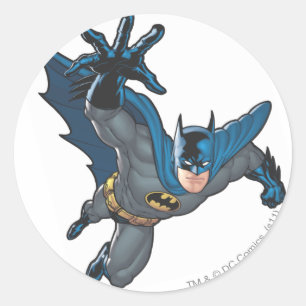 Batman Reaches Forward Classic Round Sticker