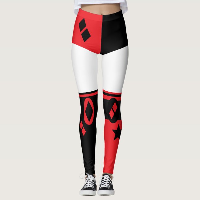 Batman | Rebirth Harley Quinn Leggings (Front)