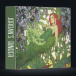 Batman Rebirth Poison Ivy Cover Illustration Binder<br><div class="desc">Poison Ivy lounges in her garden of thorny vines and wisteria. Relax with a Poison Ivy fleece blanket,  journal in your custom Poison Ivy notebook,  or grab on many other personalized Zazzle products perfect for gifting or treating yourself!</div>