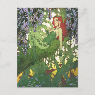 Batman Rebirth Poison Ivy Cover Illustration Postcard