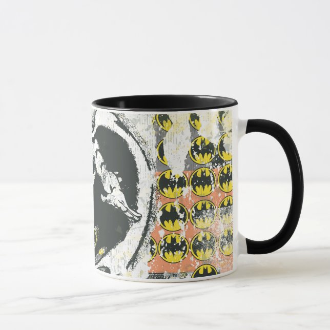 Batman - Rise Up Collage 1 Mug (Right)