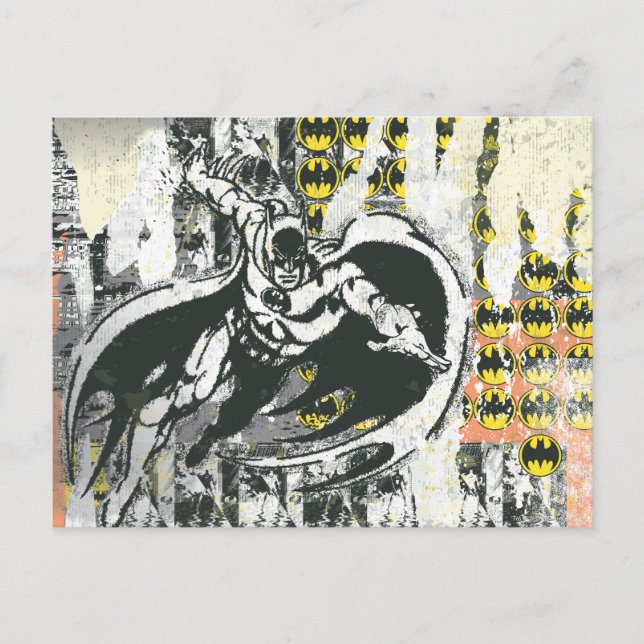 Batman - Rise Up Collage 1 Postcard (Front)