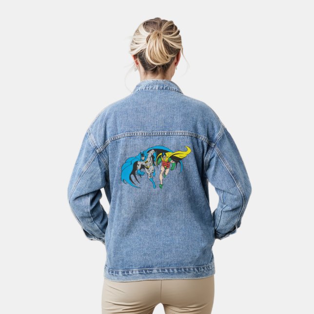 Batman & Robin Denim Jacket (Model)