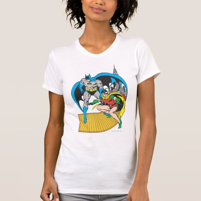 Batman & Robin Escape T-Shirt (Front)