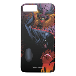 Batman & Robin Flight Over Gotham Case-Mate iPhone Case