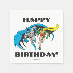 Batman & Robin Napkin