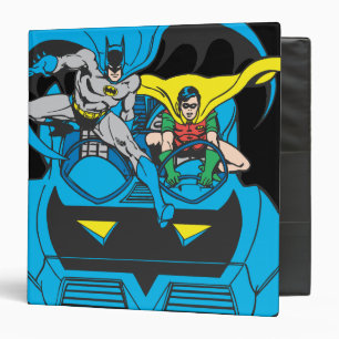 Batman & Robin Ride Batmobile Binder