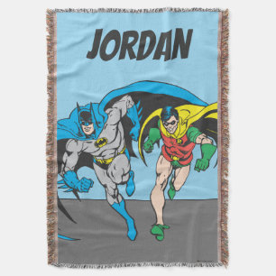 Batman & Robin Throw Blanket