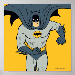 Batman Running Poster
