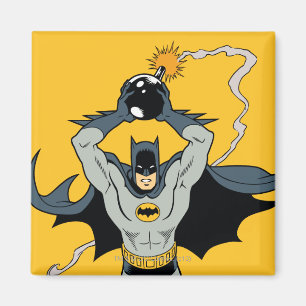 Batman Running With Bomb Magnet