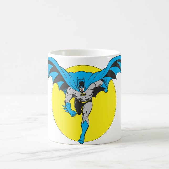 Batman Runs Forward Coffee Mug (Center)