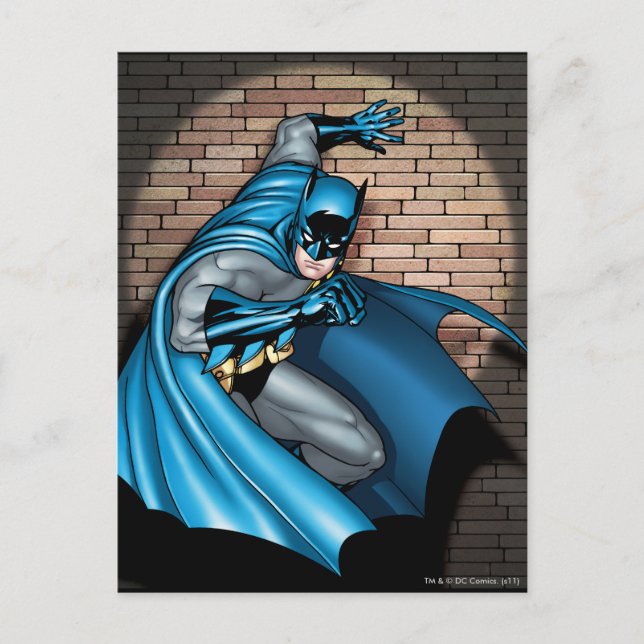 Batman Scenes - In the Spotlight Postcard (Front)
