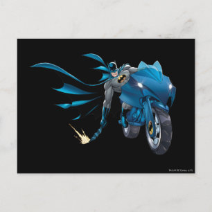 Batman Scrapes the ground Postcard