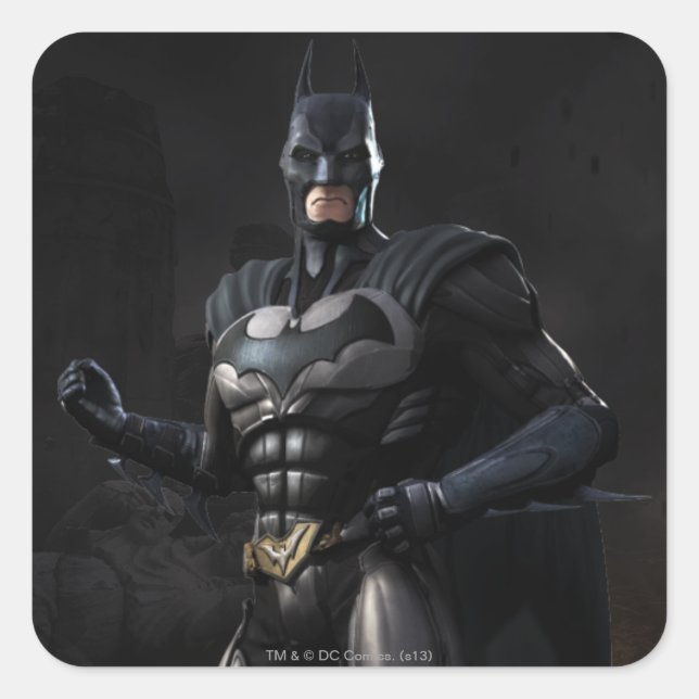 Batman Square Sticker (Front)