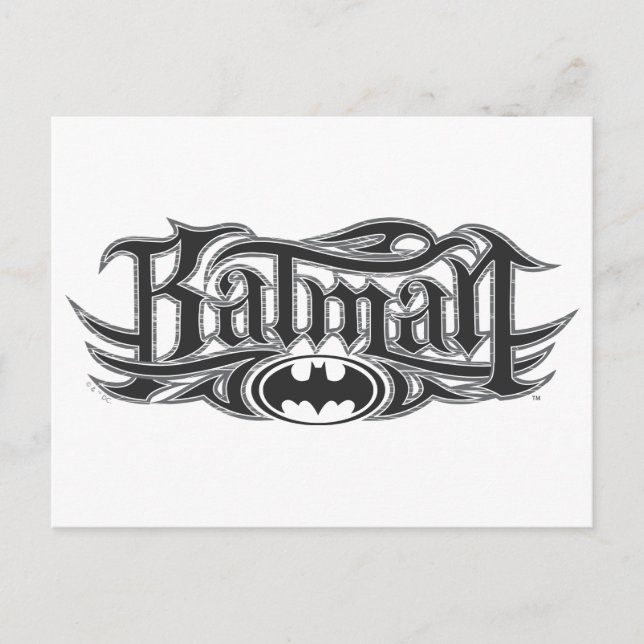 Batman | Stylized Logo Postcard (Front)