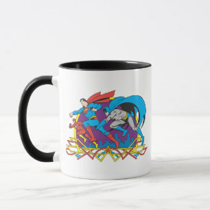 Batman + Superman + Flash Mug