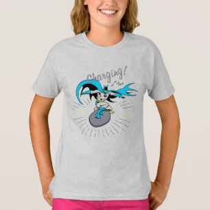Batman Surfing - Charging! T-Shirt