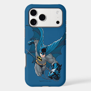 Batman swings from rope