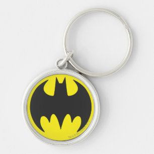 Batman Symbol   Bat Circle Logo Keychain